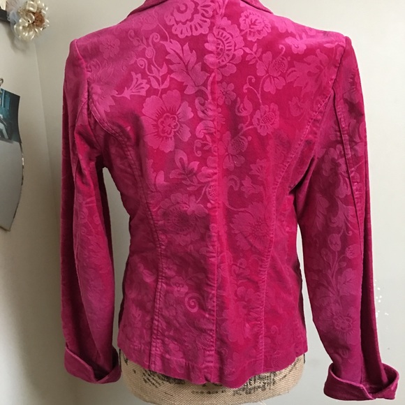 Women’s velvet jacket - Picture 3 of 4